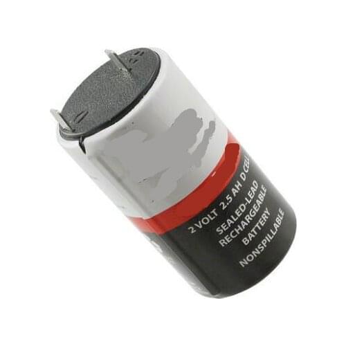 Free ship 2V 2.5AH Pure lead batteries lead acid battery