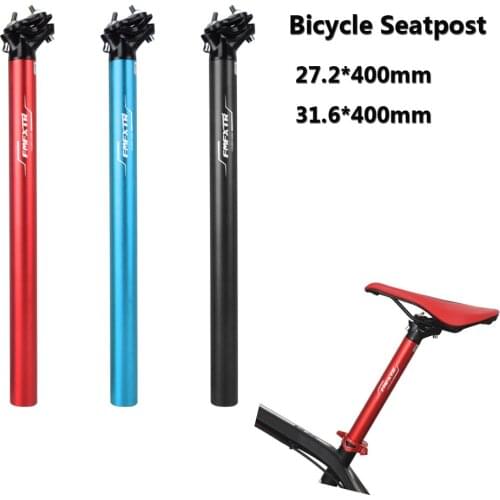 Bicycle Seatpost MTB Road Mountain Bike Ultralight Aluminum Alloy Seat Post Seat Tube 27.2/31.6mm*400mm Bicycle Parts