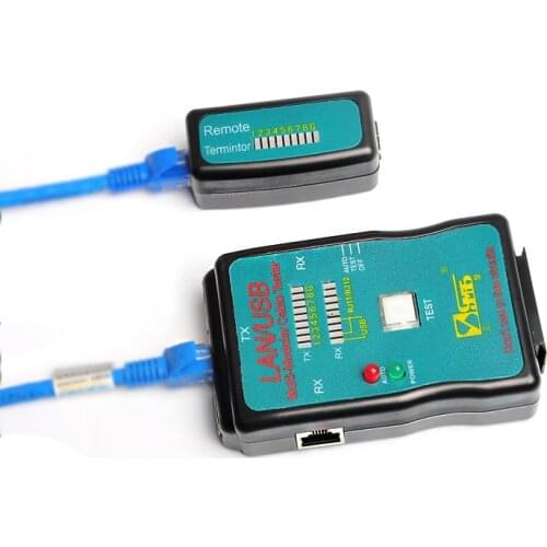 High Quality Professional CT-168 Network Cable RJ45 Tester Ethernet LAN Tester BNC USB Tester