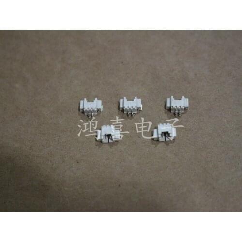 WZSM New FFC FPC flexible ribbon cable connector 1.25mm pitch 2 pin FFC FPC connector socket Free Shipping