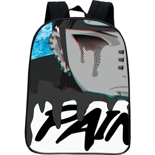 Japan Anime Backpacks Boy Girl Backpack Children Bag Anime Kakashi Fashion Cartoon Small School Bag Kids Casual Bookbag Mochila