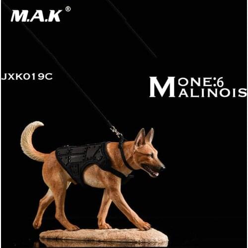 1/6 JXK019 The loyal Warrior The Fighting Spirit - Malinois Animal Dog Model For 12'' Soldier Action Figure Scene Accessories