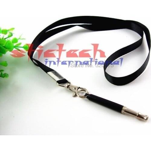 By dhl or ems 100 pcs Dog Whistle Stop Barking Silent Ultrasonic Sound Repeller Train With Strap