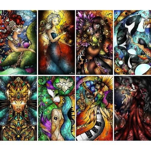 5D DIY Diamond Painting Cartoon Princess Girl Embroidery Art Full Square Round Christmas Mosaic Set Cross Stitch Home Decor Gift