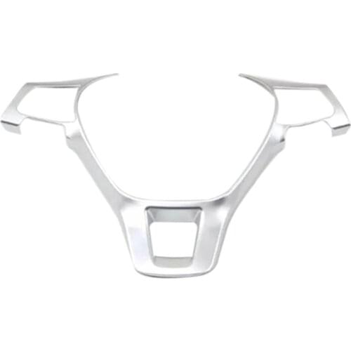 Car Accessories Interior ABS Steering Wheel Cover Decorative Trim for Tiguan L 2017 Car-Styling