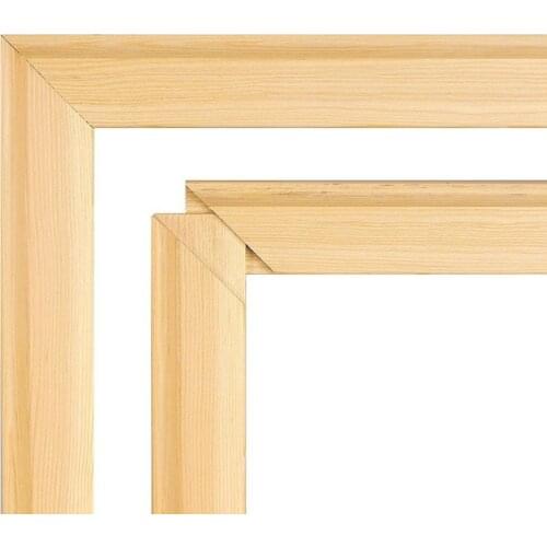 60CMx60CM Wood Frame For Canvas Oil Painting By Numbers DIY Frames For Painting By Numbers Picture Wall Art Decor