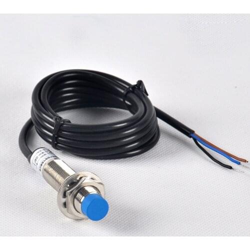 2pcs DC 5V NPN NO M12 LJ12A3-4-Z/BX Inductive Proximity Sensor Switch for 3D Printer CNC Z probe auto bed leveling