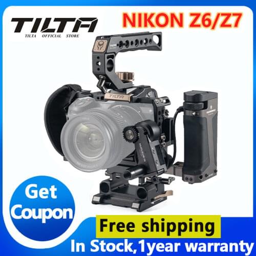 Tilta Z6 kamera pełna klatka dla NIKON Z6 Z7 akcesoria do lustrzanek cyfrowych TA-T02-FCC-G