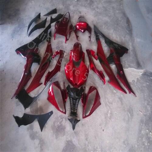 Hot sales For Yamaha YZFR6 08 09 10 11 12 14 Fairing kit YZF R6 2008 2014 YZF600 red black Motorcycle Bodywork Fairing