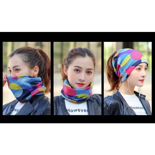 Creative Fashion Baotou Cap Womens Headscarf Nightcap has elasticity and can be used as a face protection scarf. Hot sale2021