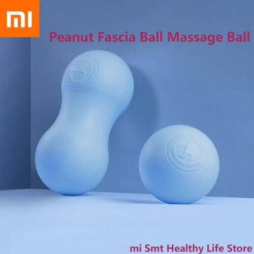 Xiaomi Peanut Fascia Ball Massage Ball Deep Muscles Shoulder Cervical Spine Relaxation Hand Holding Plantar Fitness Yoga Female