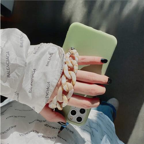 Marble Bracelet For iPhone 12 11 Pro Max Xs XR 6 7 8Plus Case Soft TPU Case