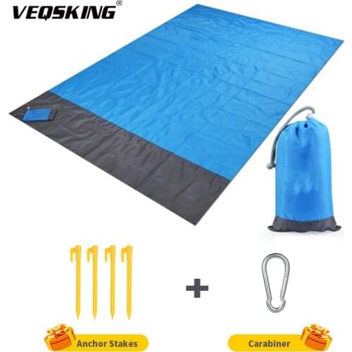Outdoor Waterproof Camping BeachMat,200x210cm Collapsible Picnic Carpet Blanket,Moisture-proof Tent Cushion Bedspread