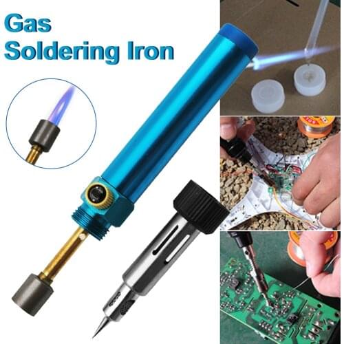 Portable Cordless Torch Soldering Iron Mini Cordless Butane Gas Soldering Iron Welding Pen Butane Blow Torch Gas Soldering Iron
