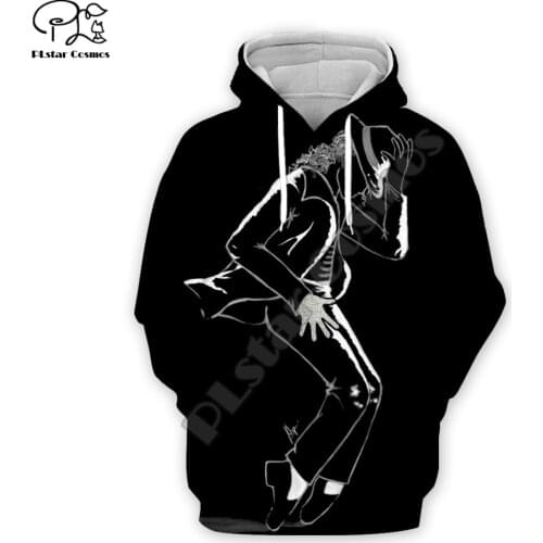 PLstar Cosmos Pop King Michael Jackson casual Streetwear Pullover colorful 3DPrint Zipper/Hoodies/Sweatshirt/Jacket/Men Women s4
