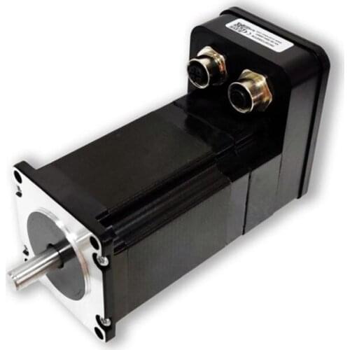 PUSIROBOT CANopen or Modbus 12-48VDC 3A/6A integrated closed-loop stepper motor