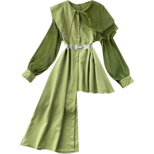 Py1002 2020 spring autumn winter new women fashion casual ladies work Blouse woman overshirt female OL button up shirt