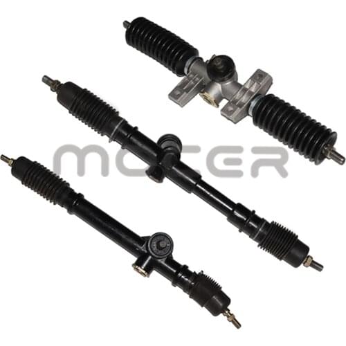 36T 520mm 600mm 630mm Eccentric Power Steering Gear Rack Pinion Assy Fit For DIY China Go Kart Buggy Karting ATV UTV Bike Parts