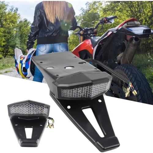 Motorcycle ATV LED Rear Tail Brake Stop Indicator Signal Lamp Universal Turn Signal Light Enduro for Bobber Dirt Bike