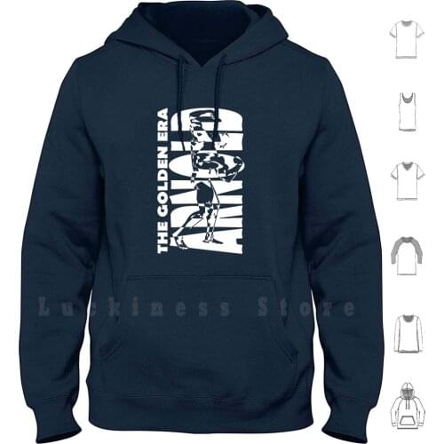 Arnold Schwarzenegger The Golden Era Bodybuilding Hoodies Long Sleeve Gym Bodybuilding Fitness Gym Gains