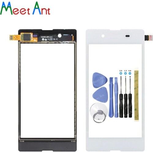 High Quality 4.5" For Sony Xperia E3 D2203 D2206 Touch Screen Digitizer Front Glass Lens Sensor Panel