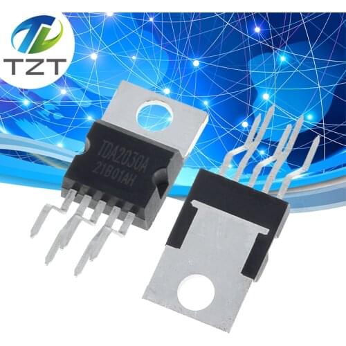 10pcs TDA2030 TO220-5 TDA2030A TO-220 linear audio amplifier short-circuit and thermal protection IC