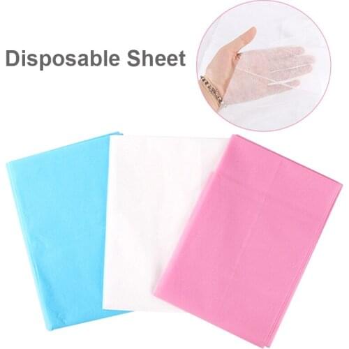 10pcs Disposable Bed Sheets Bedroom Massage Table Non-woven Sheets Beauty Salon Spa/Travel/Hotel Thicken Fabric Bed Cover Sheets