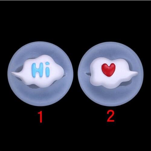 4.5*1.7CM DIY Sugar Craft Cake Vintage Clouds Silicone Mold Fondant Mold Cake Decorating Tools Gum Paste Mold