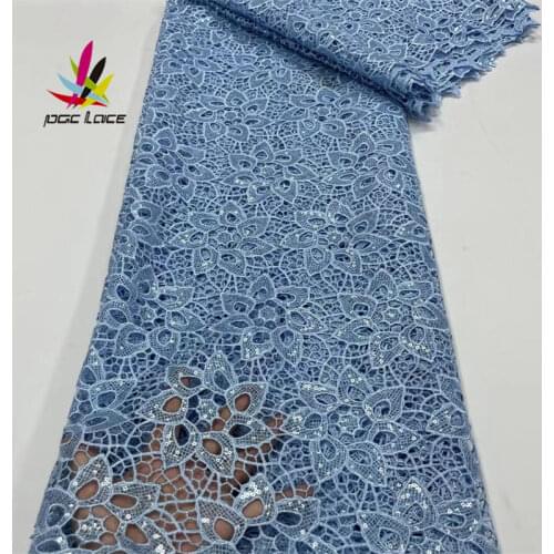 African French Tulle Lace Fabric Peach Color Nigerian Mesh Net Lace Fabrics Brocade Lace Fabric for Wedding Party Dress XZ2917B