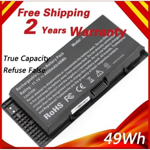 Golooloo 49Wh Laptop battery for DELL Precision M6600 M6700 M6800 M4600 M4700 M4800 FV993 FJJ4W T3NT1 PG6RC OTN1K5