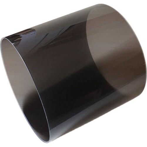 16"x16" Acrylic Drum Body Black Drum Shell with 45 Degree Bearing Edge No Holes 6mm Thickness 16 Inch Diameter 16 Inch Depth