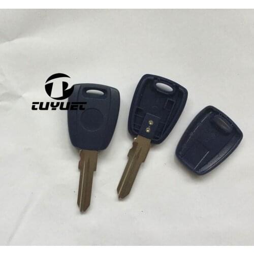 Blanks Car Key Case for Fiat Palio Transponder Key Shell GT15R Blade
