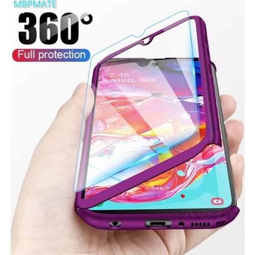 360 Full Protective Phone Case For Samsung Galaxy A40 A50 A60 A70 M30 M10 M20 A10 A20 A30 A5 A7 2017 A6 A8 A9 2018 A3 2016 Case