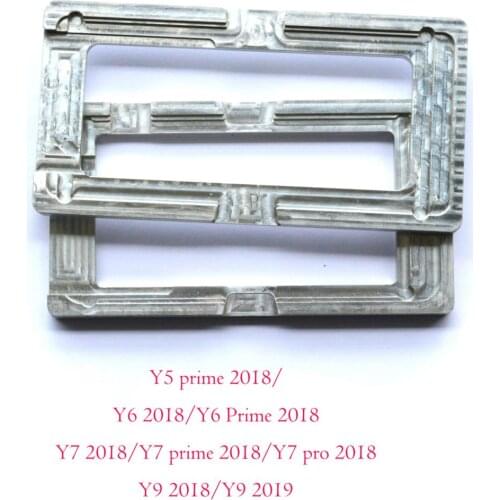 LCD Outer Glass Lens Display OCA glue Positioning calibration Alignment Mould Mold For Huawei Y5 Y6 Y7 Y9 pro prime 2018 2019