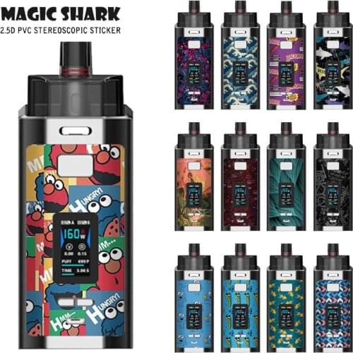 Hot Sale Gold Fish 1pc Sticker Case for Smok RPM160 Film Skin Cover Tape for RPM160 Kit Vape
