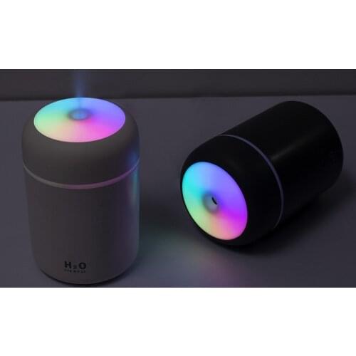 Creative Colorful Cup Air Humidifier Home Car Compact and Portable Silent Air Water Replenishment Instrument