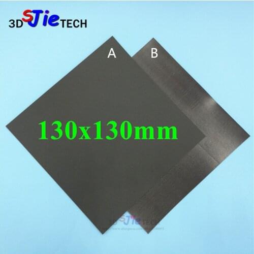 Square 130x130mm New Magnetic Print Bed Tape Print Sticker Build Plate Tape FlexPlate DIY 3D printer