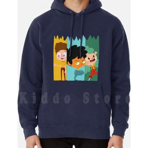 Max , Nikki , Neil Campbell hoodies long sleeve Camp Camp Camp Teeth Max Neil Nikki Character Tv Youtube Show