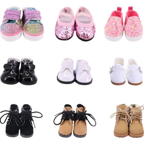 5 CM Cute Shoes For Dolls & Baby New Born & 14.5 Inch Dolls Boots Accessories Our Generation Girls Birthday Toy Gifts