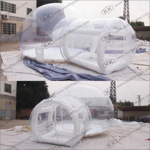 Inflatable Outdoor Camping Tent Transparent Bubble Tent Clear Dome Tent Movable Hotel