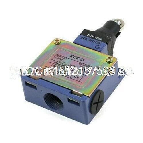 NC NO Roller Actuator Momentary Limited Switch 400VAC/4A 220VAC/3A