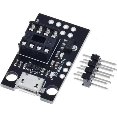 1 PCS T42 ATtiny13A/ATtiny25 /ATtiny45/ATtiny85 Pluggable Development and Programming Board