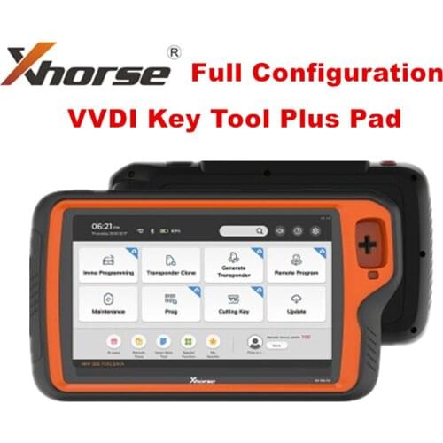 In Stock Xhorse VVDI Key Tool Plus PAD Key Programmer Tool Support DOIP/CAN-FD/ CAN and K protocol switch pin/Chip pin detection