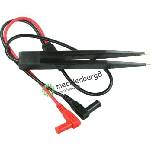 SMD Inductor Test Clip Probe Tweezers for Resistor Multimeter Capacitor Meter Clip Probe For SMD Components Measure High Quality