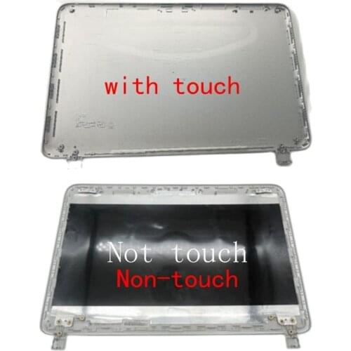 Laptop LCD Back Cover For HP Pavilion 15-P 15-P066US 15-P000 Silver Non-touch 762508-001/with touch