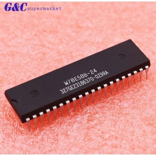 1/5PCS W78E58B-24 40PINS 78E58B-24 W78E58B IC Encapsulation NEW diy electronics
