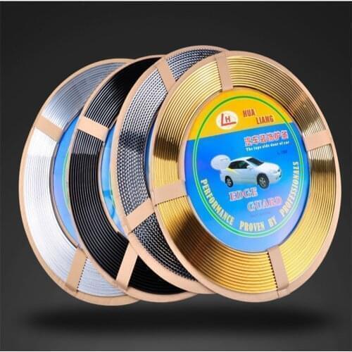 1 Roll 12M Car-Styling U Shape Car Interior Air Vent Grille Switch Rim Trim Air Outlet Blade Decoration Strip Moulding