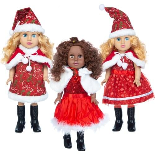 2020 New 19Inch Christmas Girl Doll Children Girls Toy Mini Cute Explosive hairstyle Doll Children Girls
