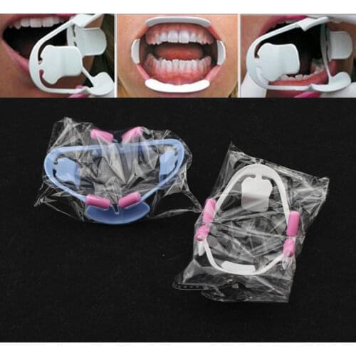 2 Sizes Disposable 3D Mouth Opener Dental Intraoral Cheek Retractor Oral Teeth Dentist Tools