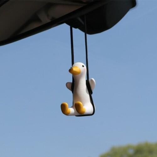 Car Accessorie Swing Duck Pendant For Kia Sportage R Stinger Ceed CD Sorento Cerato Forte 2017 2018 2019